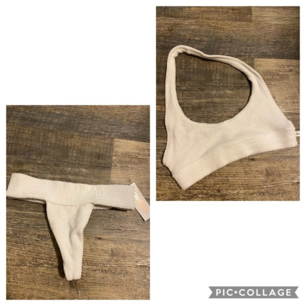 FRANKIES BIKINIS Phoebe Top and Bottom White